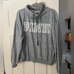 Victoria’s Secret Pink hoodie, blueish grey